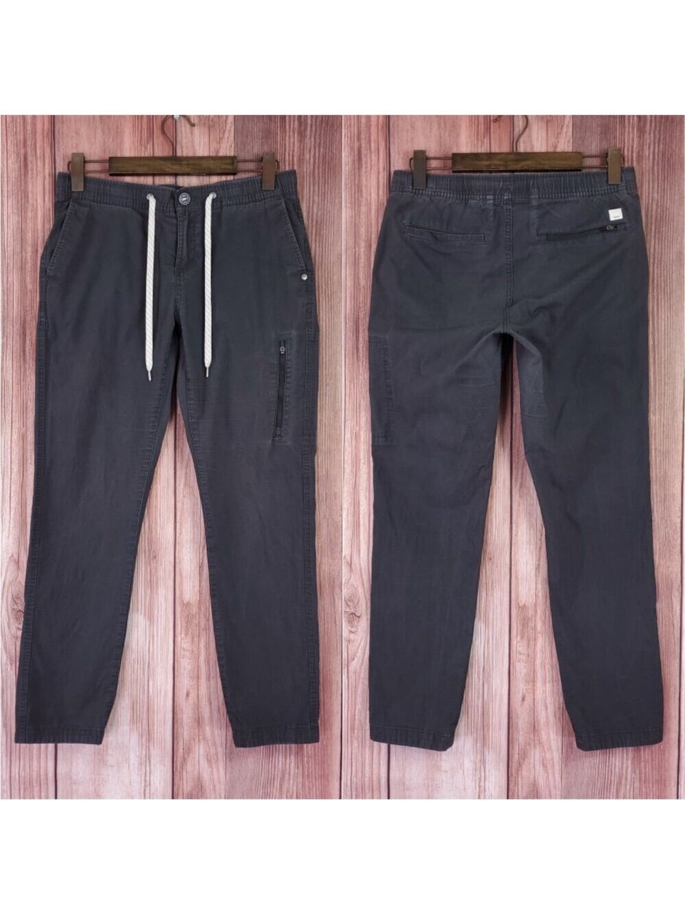 *READ* Vuori Womens Medium Ripstop Pants Gray VW401